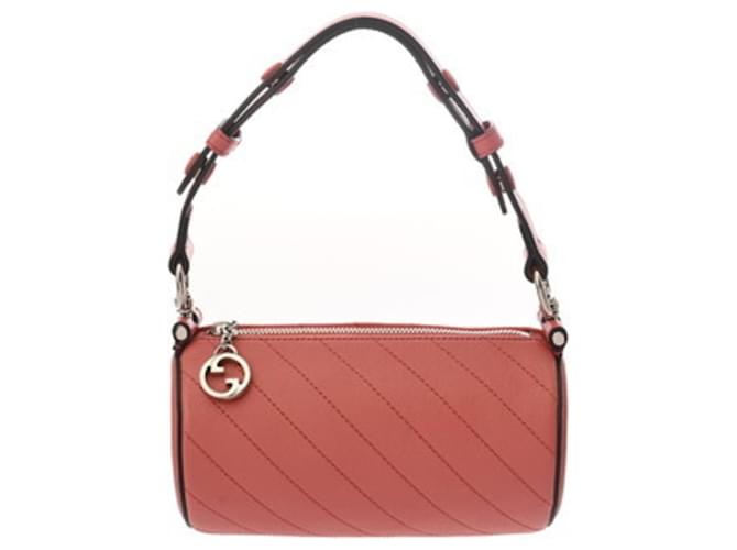 GUCCI Blondie Mini Shoulder Bag Pink Leather ref.JC2543655 (Sold