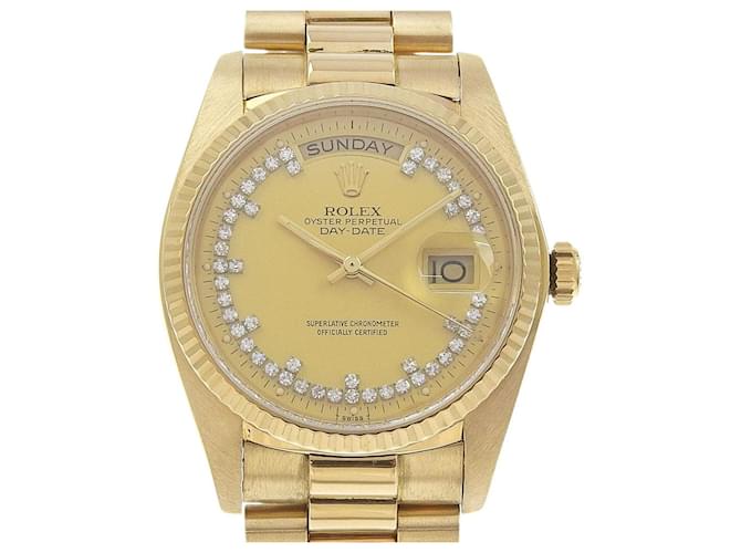 Rolex Day-Date Au750 Golden Metal ref.2547428 - Joli Closet