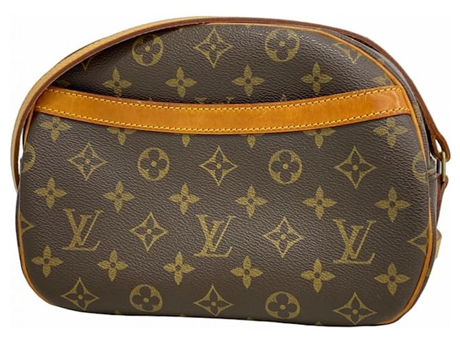 Louis Vuitton Monogram Blois Shoulder Bag M51221 Brown