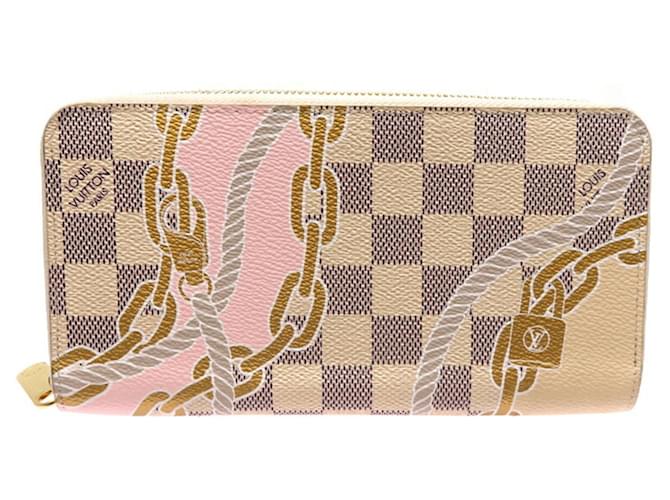 Louis Vuitton Zippy Wallet in Damier Azur Multiple colors Cloth