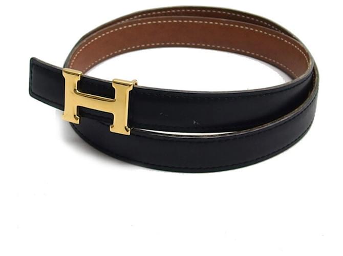 Hermès Hermes Mini Constance Belt Black Joli Closet