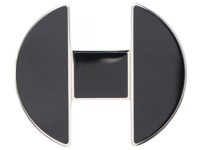 HERMES 24th circuit carmel hair accessory Barrette Swift Black Hermès Hermes 24th Circuit Carmel Hair Accessory Barrette  main image 4