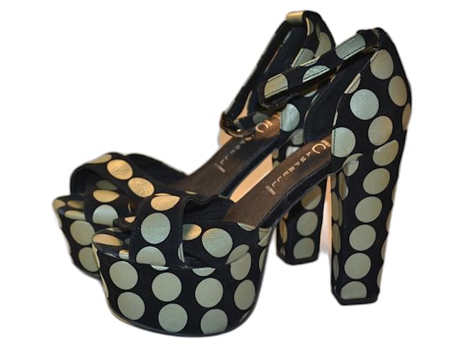 Jeffrey Campbell sandali Multicolore Pelle Joli Closet