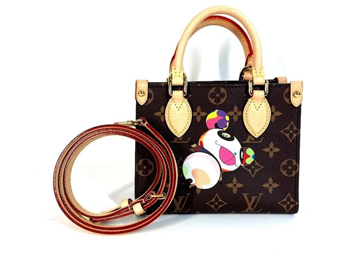 Louis Vuitton M13668 LV x TM Monogram On the Go BB Bag Brown