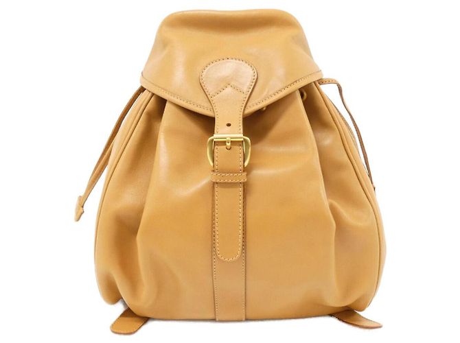 Gucci Leather Backpack Beige Golden ref.JC2608473 (Sold  display picture 1