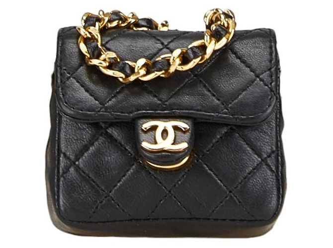Chanel Micro Mini Matelasse Coco Mark Chain Shoulder Bag (Sold) - Joli ...