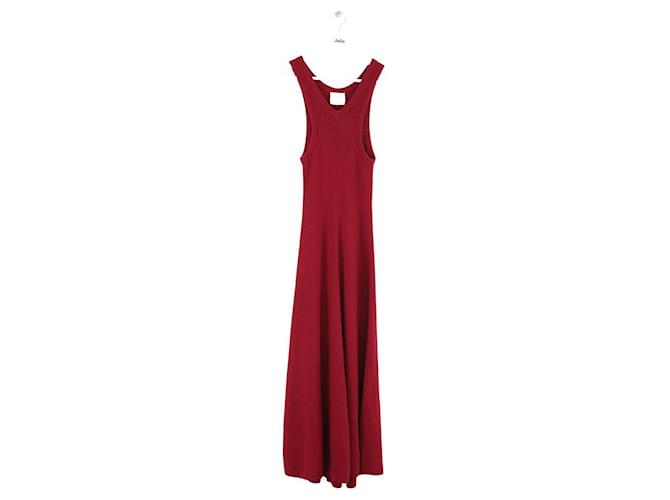 Forte Forte Burgundy Wool Dress (Sold) - Joli Closet Forte Forte Burgundy Wool Dress (Sold) - Joli Closet