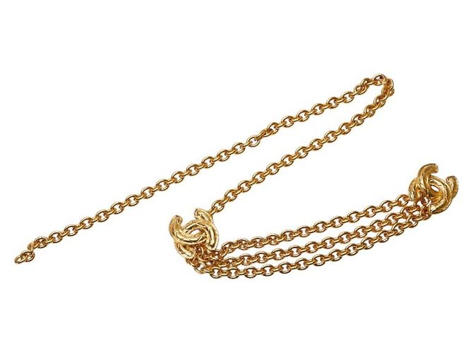 Chanel Coco Mark Matelasse Chain Belt Golden ref.2619289  display picture 3