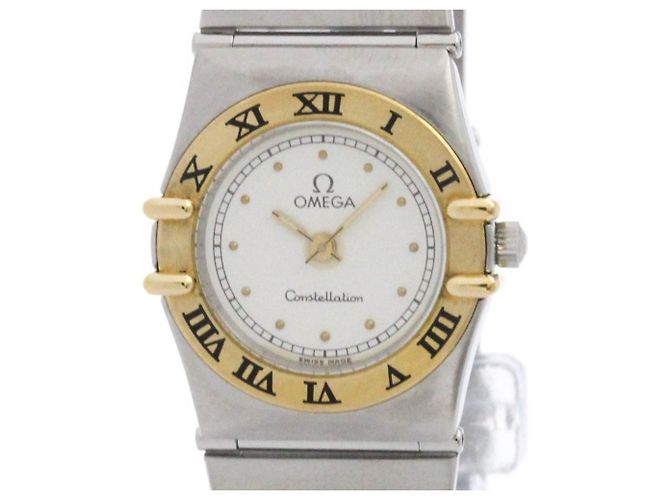 OMEGA Constellation 18K Gold Steel Ladies Watch ref.2619946 - Joli Closet