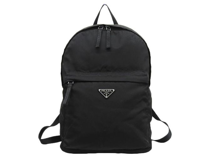 Prada Nylon Backpack Black 2VZ034 ref.2622530 - Joli Closet