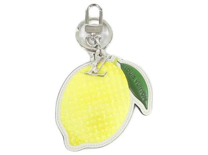 Louis Vuitton Porte-Clés LV Lemon MP3270 Keychain Yellow Leather