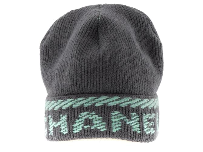 CHANEL - Grey Cashmere Chanel Beanie ref.JC2642083 (Sold) - Joli