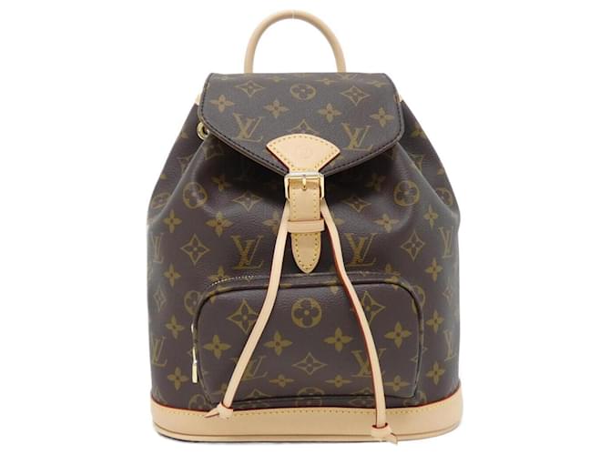 Louis Vuitton Monogram Montsouris PM M11198 Backpack Brown Cloth  ref.JC2644298 (Sold) - Joli Closet