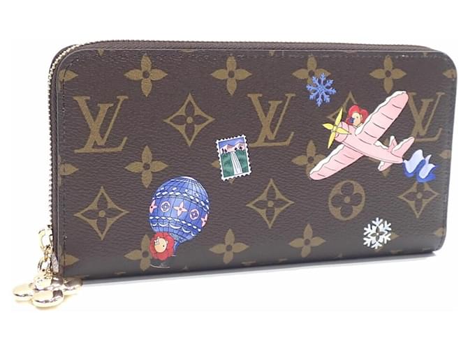 ルイヴィトン Vivienne Louis Vuitton Monogram Long Wallet Patent leather ref