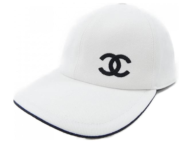 Chanel Cap Cotton Cap White ref.JC2664920 (Sold) - Joli Closet