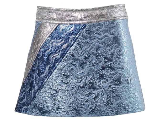 Miu Miu Archive Skirt Blue ref.2676509 - Joli Closet