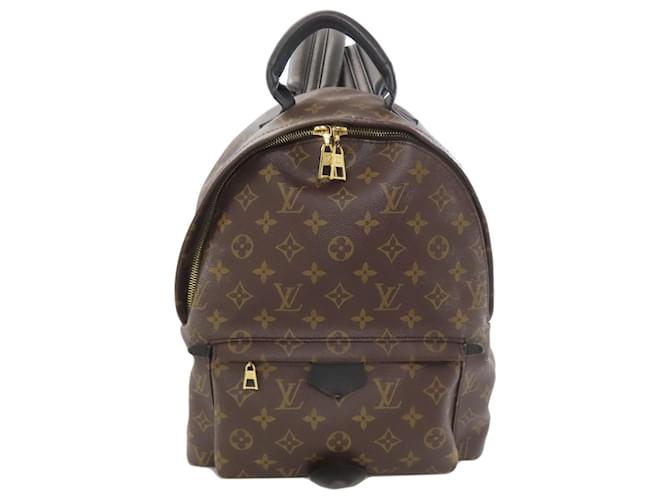 Louis Vuitton Palm Springs MM Backpack Brown Patent leather ref