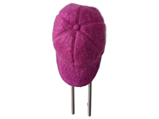 Gucci Pink Mohair Baseball Cap ref.2748184 - Joli Closet display picture 3