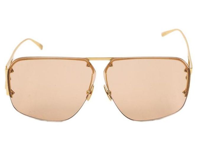 Bottega Veneta Sunglasses Golden Metal ref.2748267 - Joli Closet display picture 2