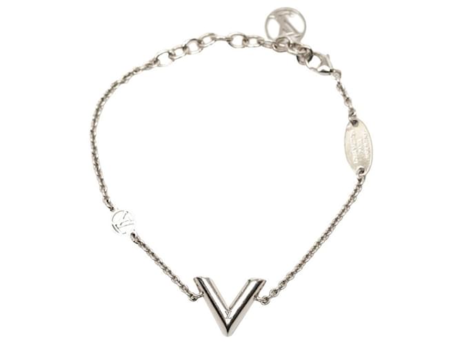 Louis Vuitton Essential V Bracelet - Silver Metal Silvery ref