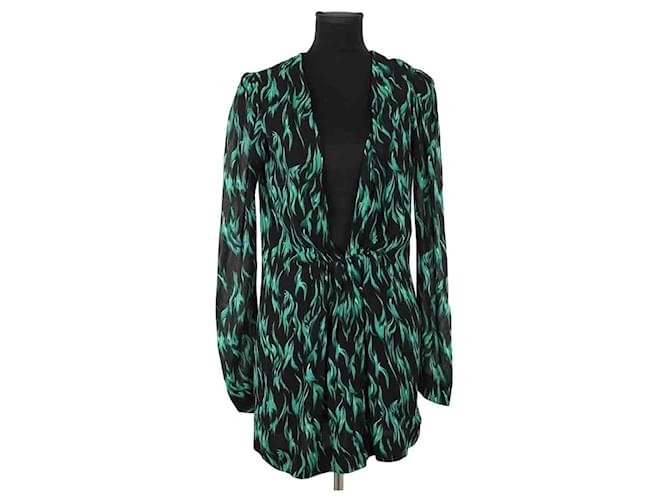 Saint Laurent Green dress Viscose ref.JC2804064 (Sold) - Joli Closet