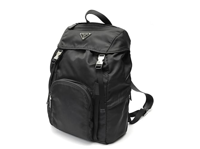 Prada Nylon Backpack Rucksack 1BZ039 Black ref.3131537  display picture 1