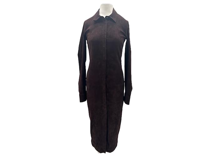 stouls leather dress Stouls Nine leather midi dress Stouls