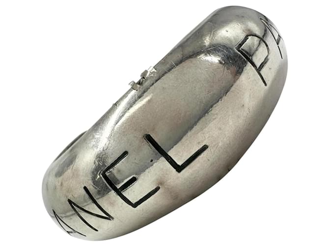 CHANEL Bangle, Plated Silver, Women's Silvery Metal ref.3224462