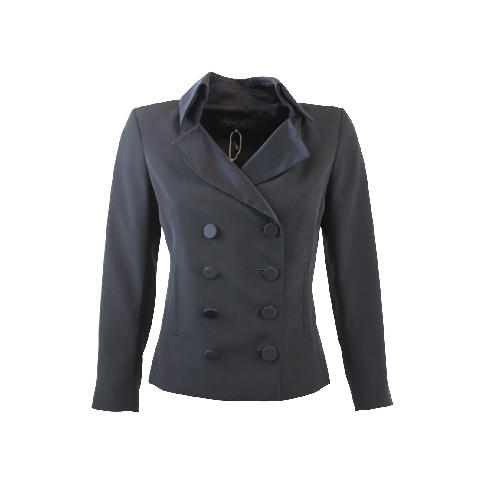 Agnès B. Jackets Black Polyester Ref.5088 - Joli Closet