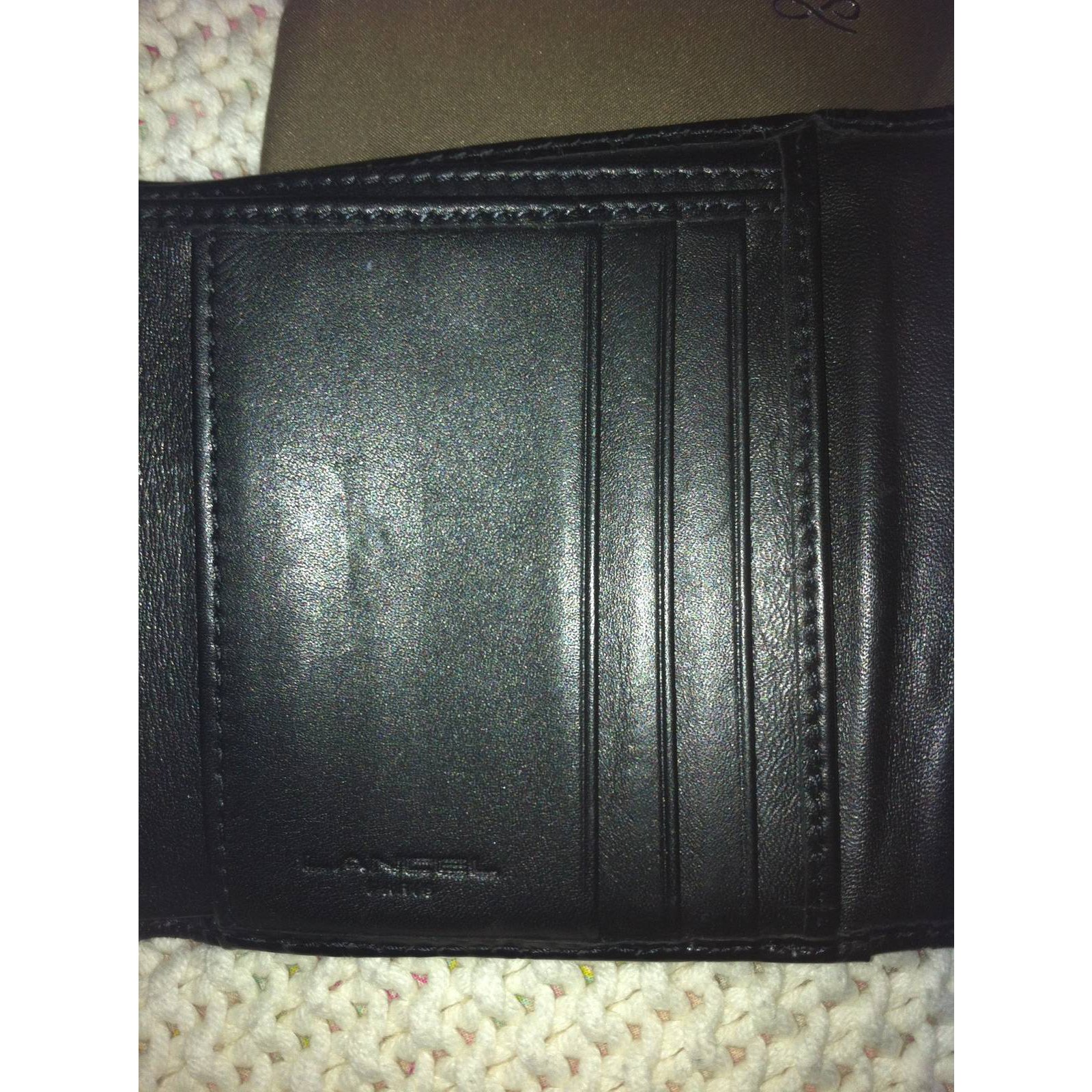 Lancel Wallets Black Patent leather ref.6019 - Joli Closet