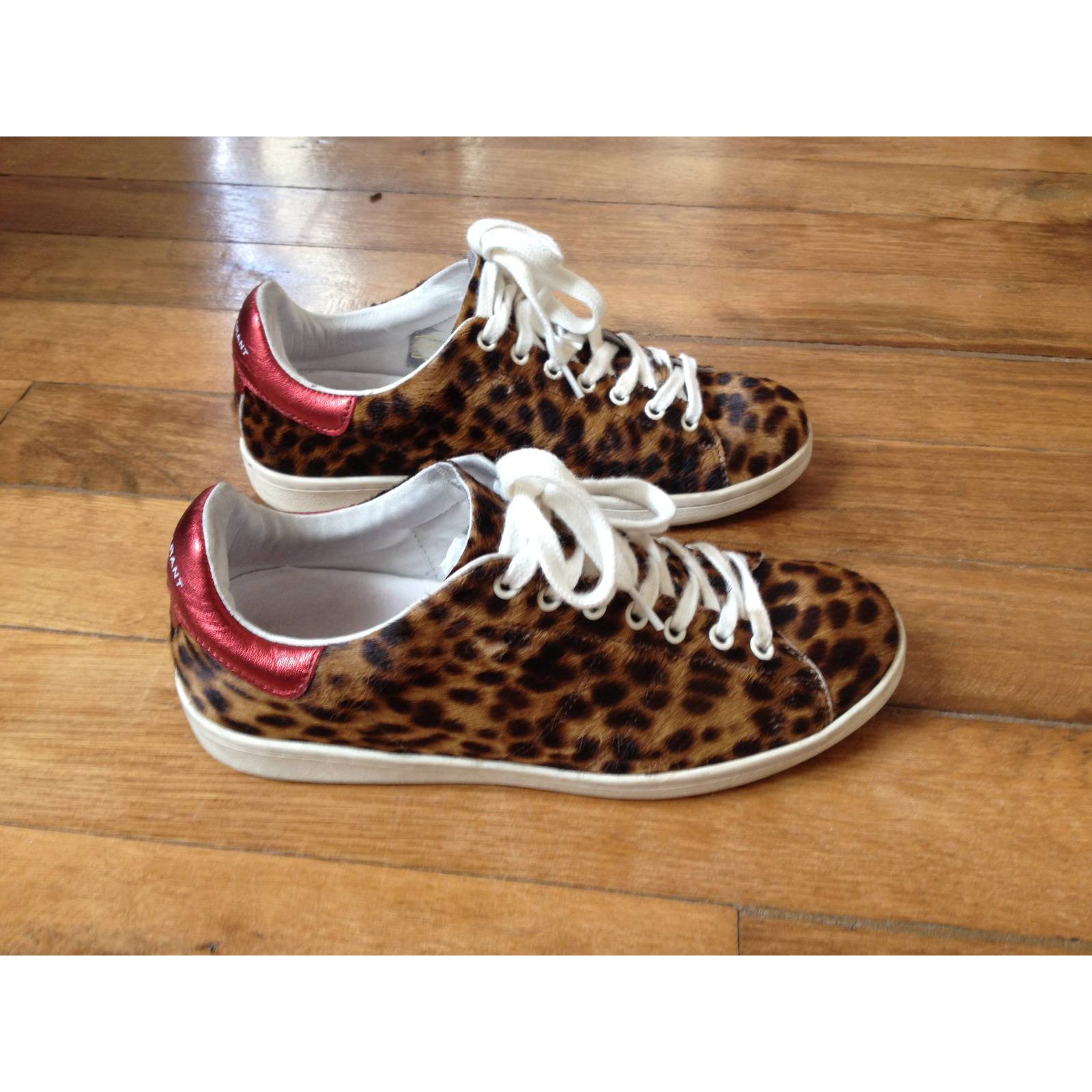 Marant Basket Basket Isabel Leopard Bart Isabel mn0wvN8