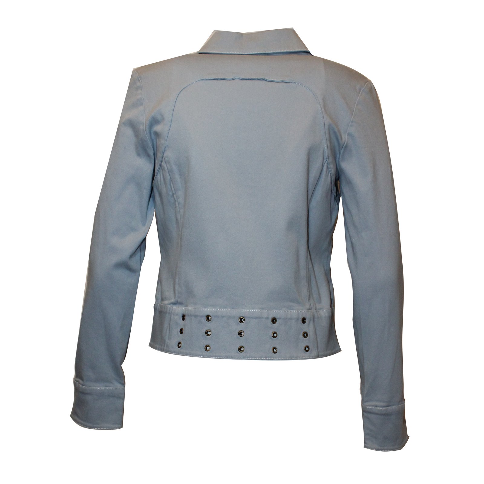 Linea T par Zapa Jackets Blue Cotton ref.6097 - Joli Closet