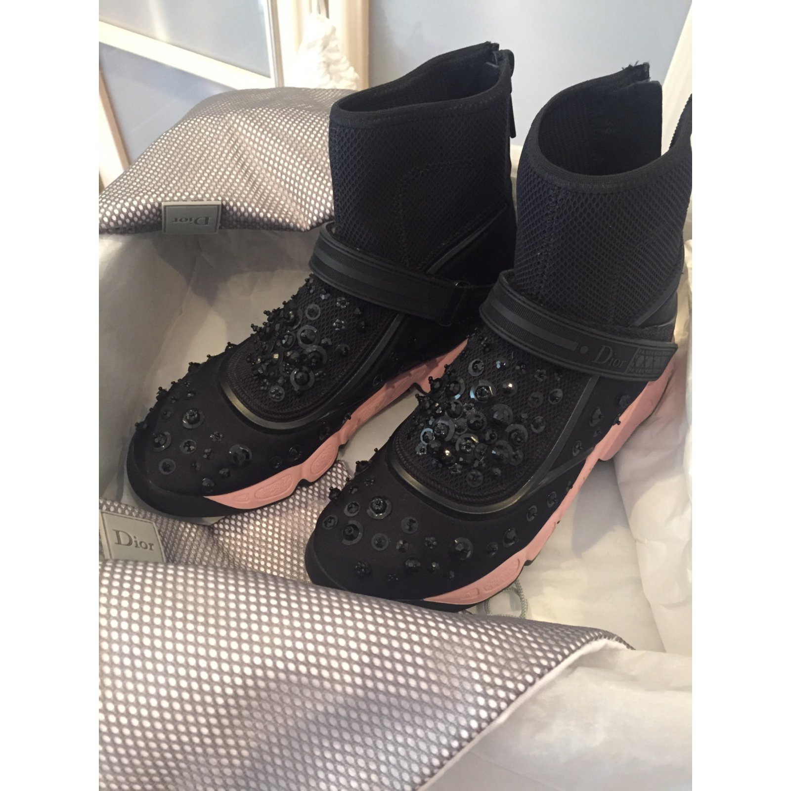 basket montante dior