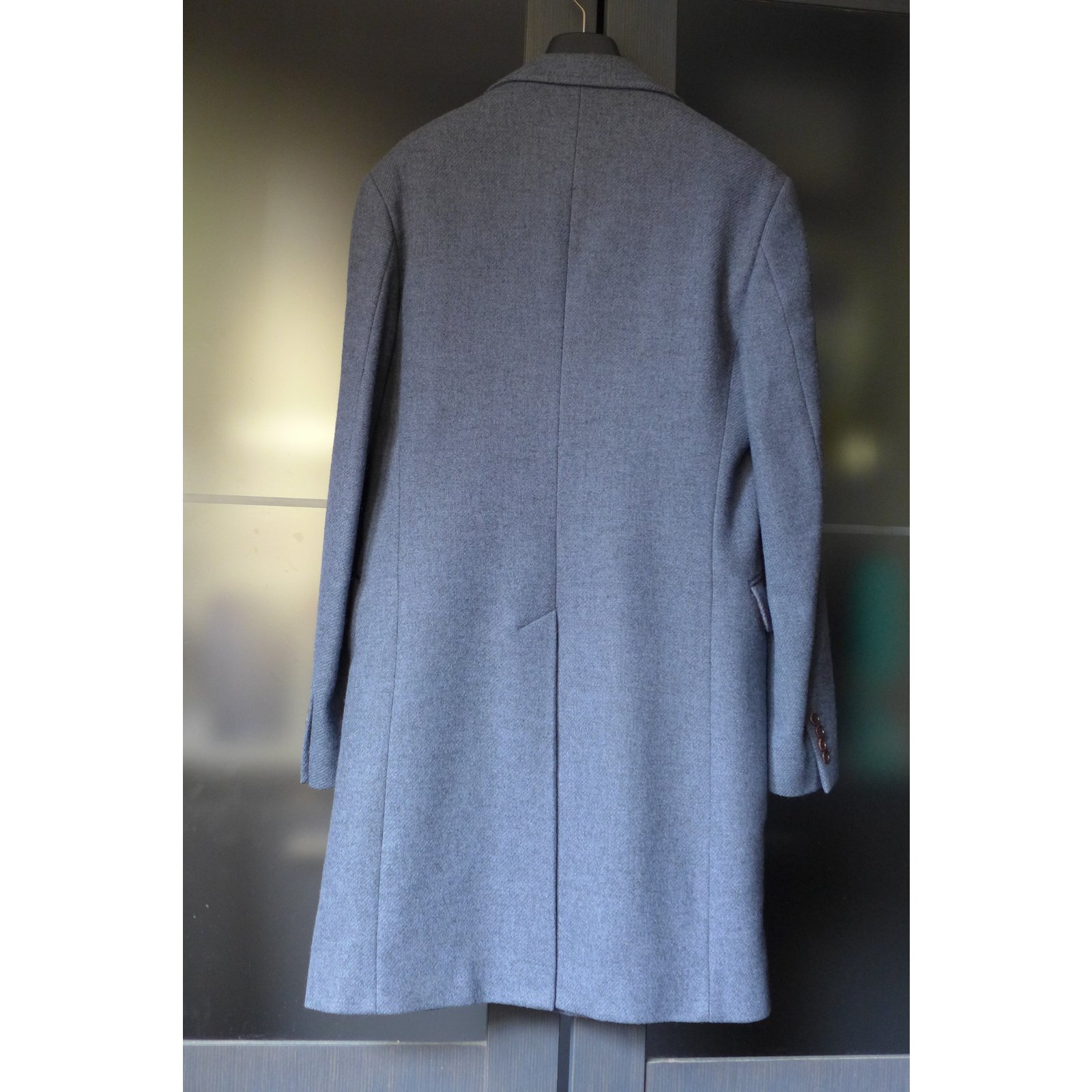 Manteaux homme Paul Smith Manteaux Laine Bleu ref.7114 Manteaux homme Paul Smith Manteaux Laine Bleu ref.7114