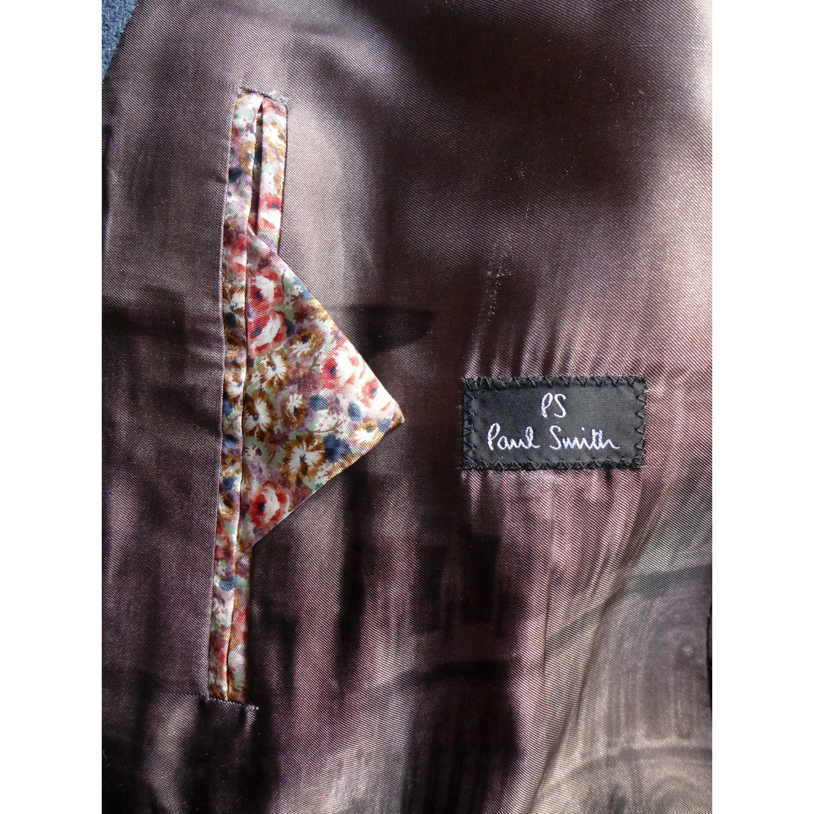 Manteaux homme Paul Smith Manteaux Laine Bleu ref.7114 Manteaux homme Paul Smith Manteaux Laine Bleu ref.7114