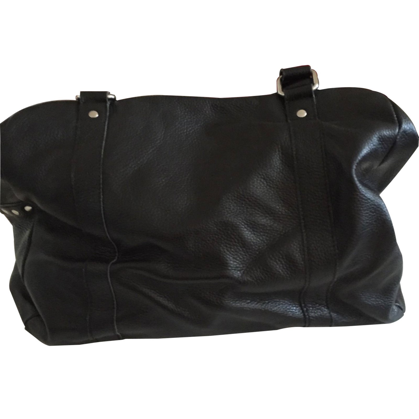 Jean Louis Scherrer Handbags Black Leather ref.7288 - Joli Closet