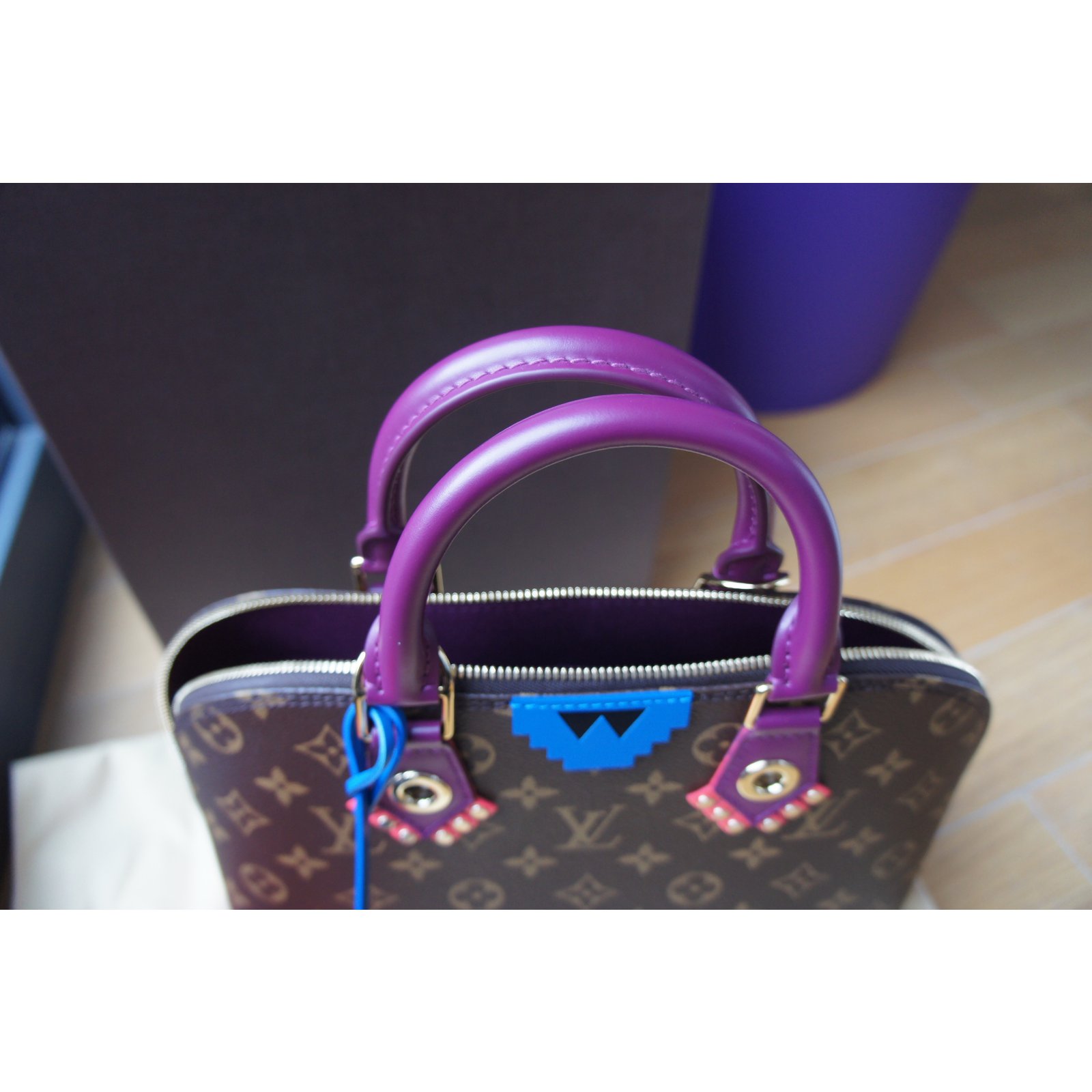 Sold Louis Vuitton Monogram Speedy Totem Limited 2015