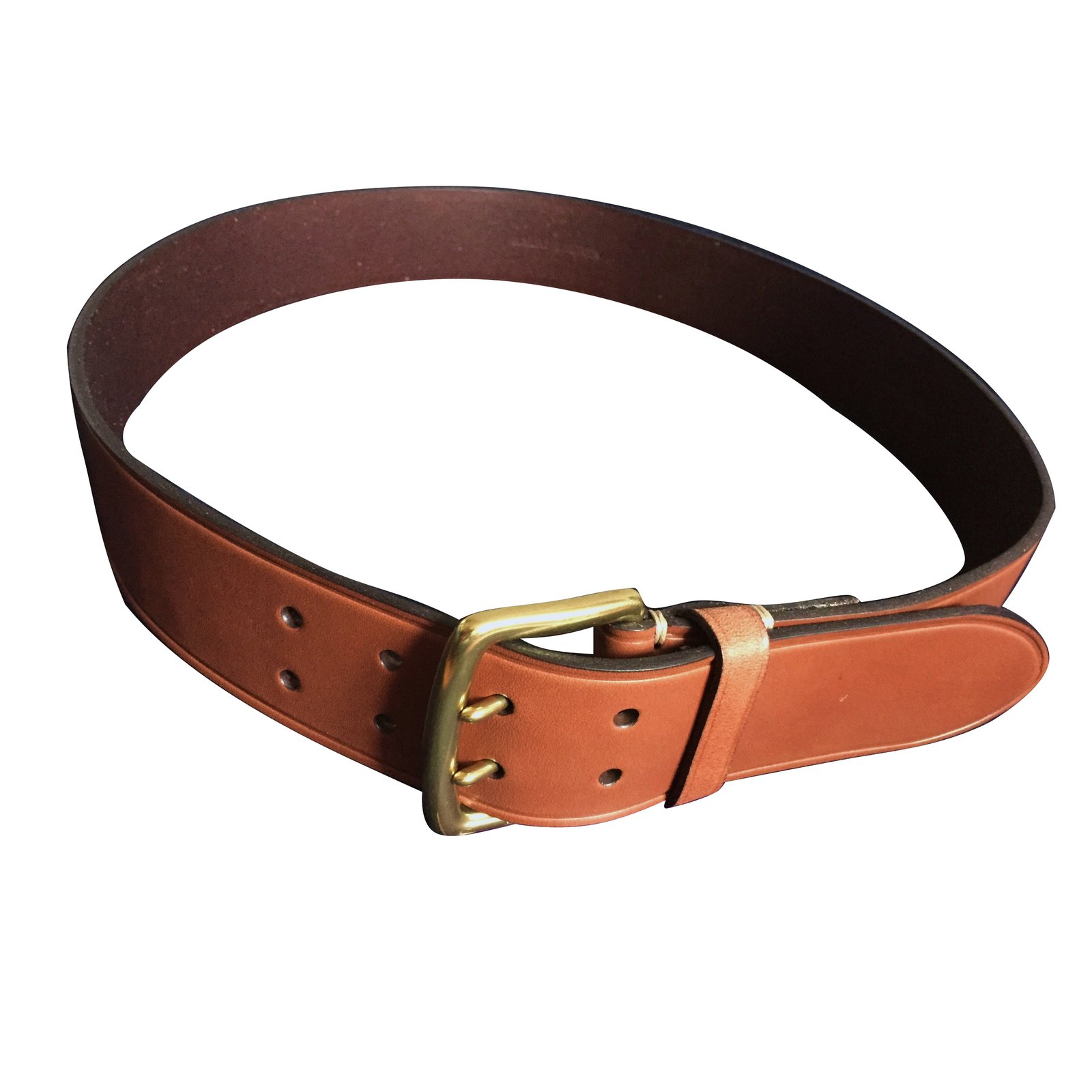 Ralph Lauren Collection Belts Caramel Leather ref.8396 - Joli Closet