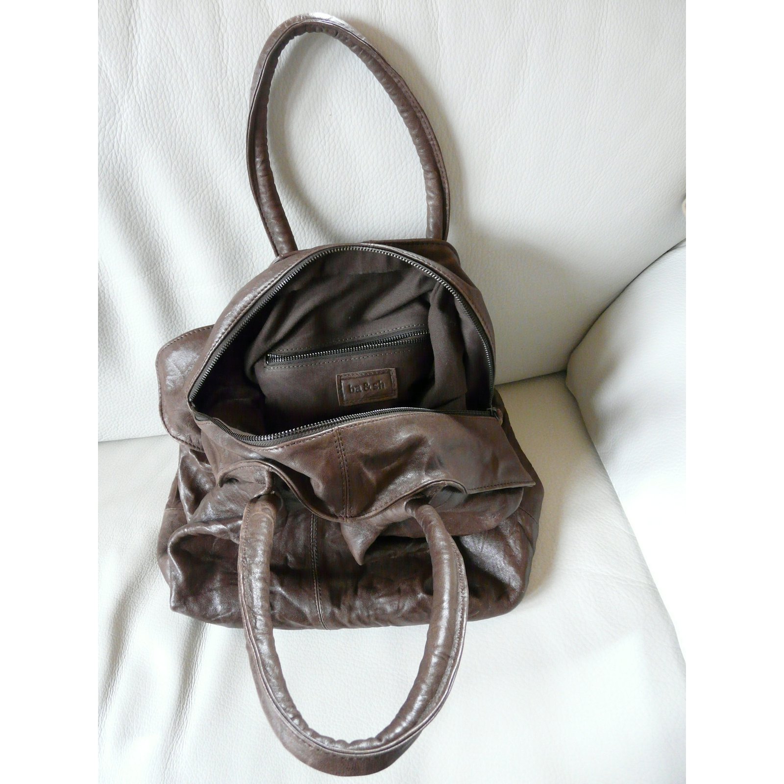 Bash Handbags Brown Leather ref.8897 - Joli Closet