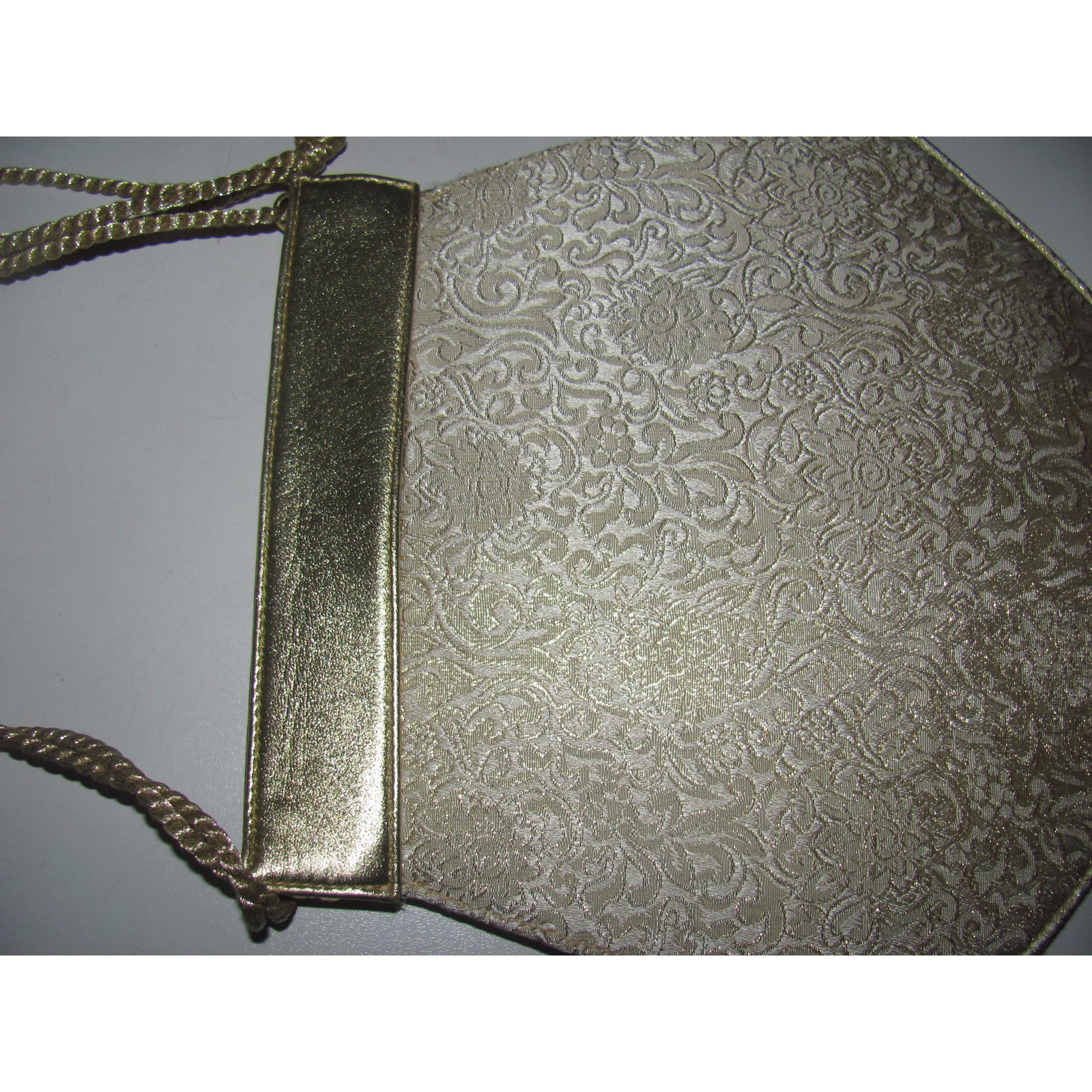 Nina Ricci Clutch bags Golden Cotton ref.9730 - Joli Closet