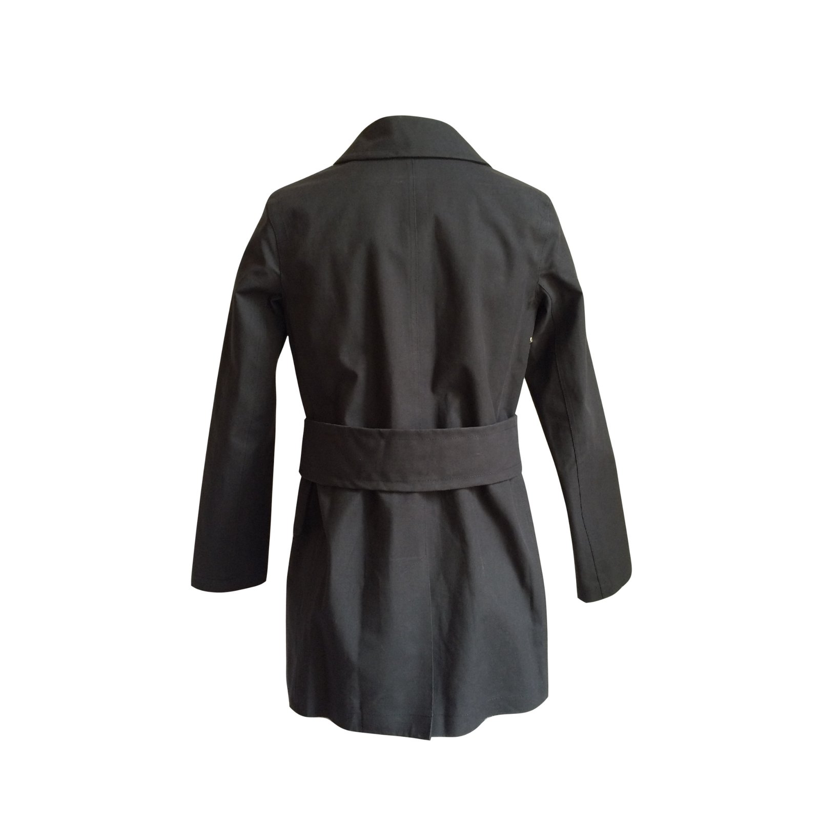 Louis Vuitton Trench coats Black Cotton ref.9772 - Joli Closet