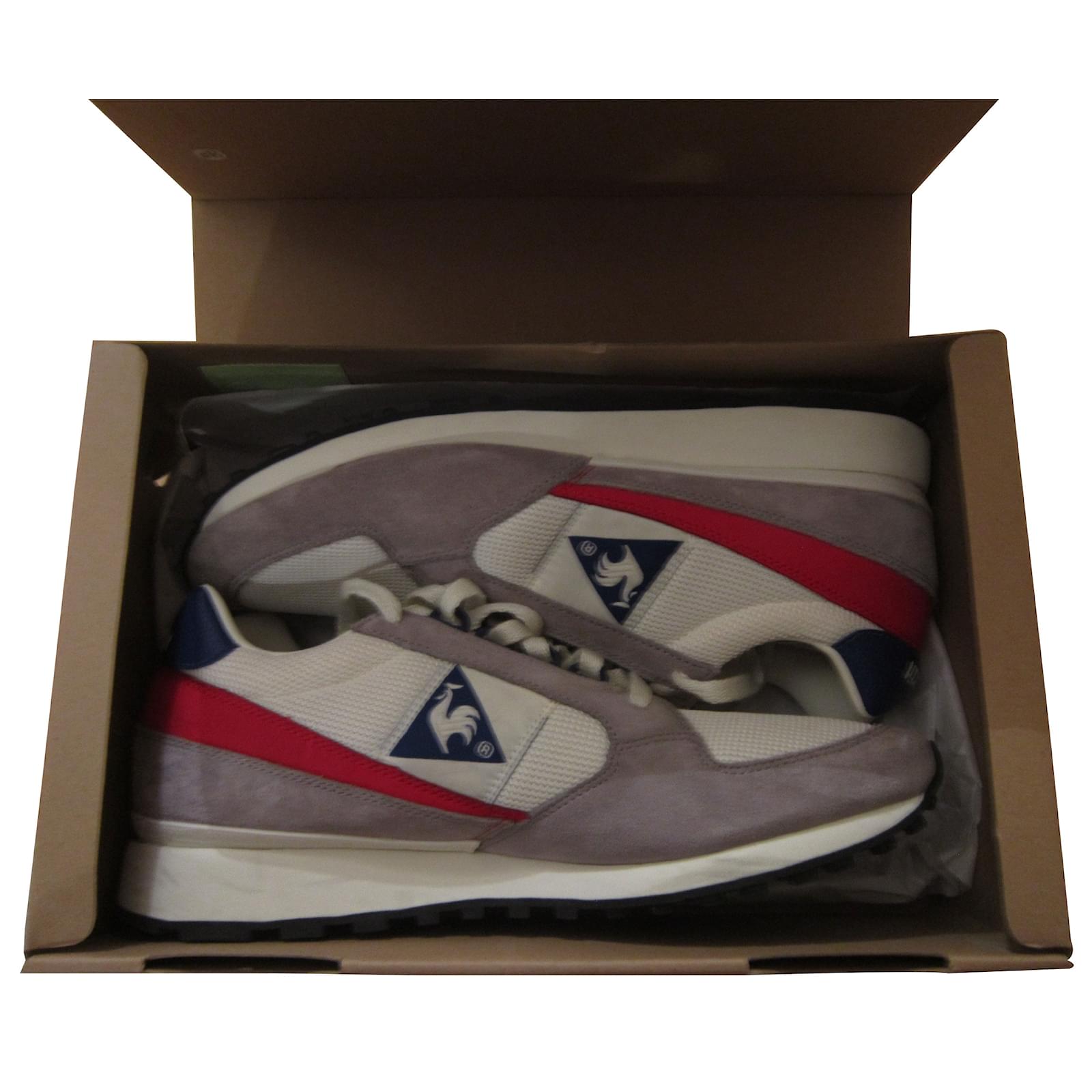 Le coq sportif tênis Branco Camurça Joli Closet