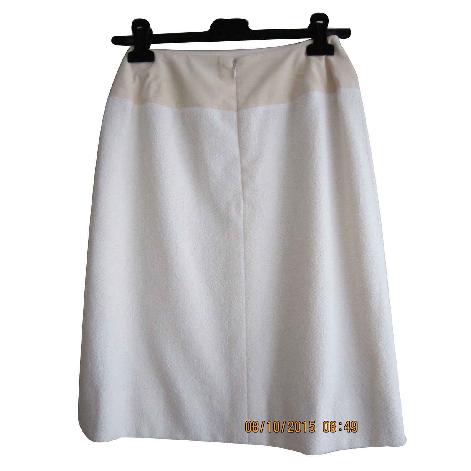Chanel Skirts Beige Cotton ref.11377 - Joli Closet