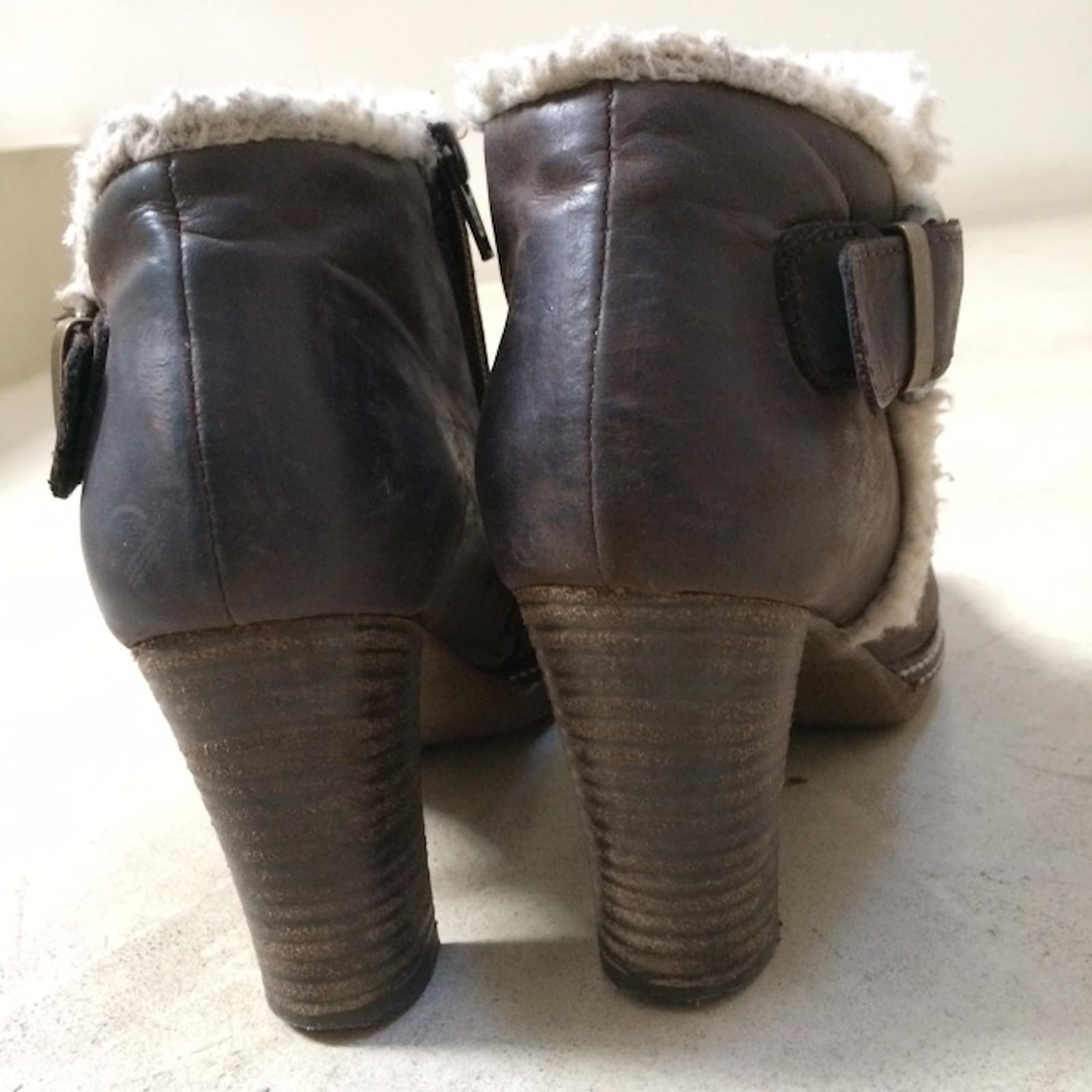 bottes camel minelli