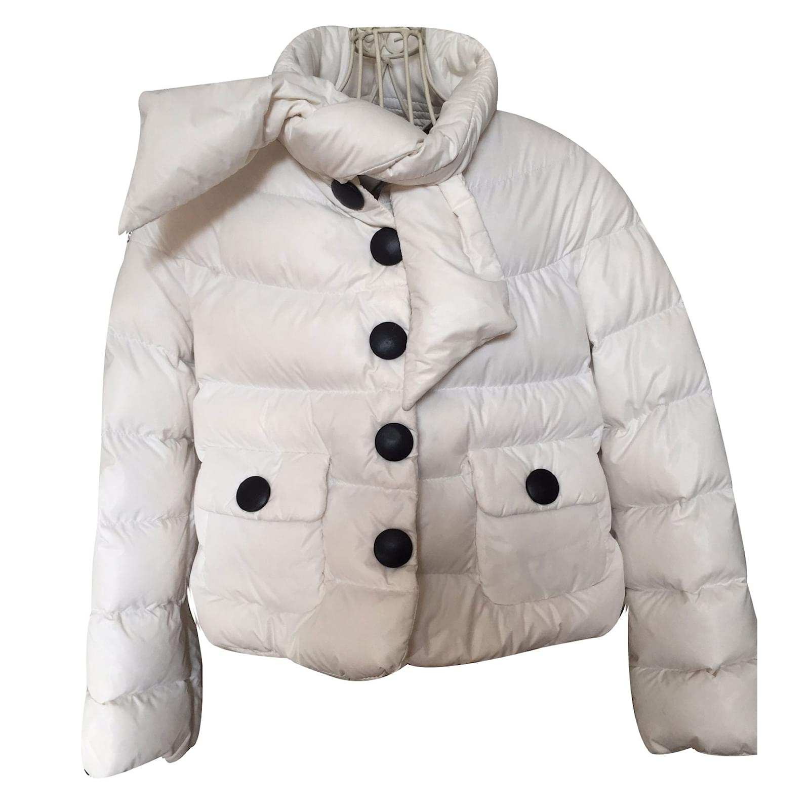 doudoune moncler noir et blanche