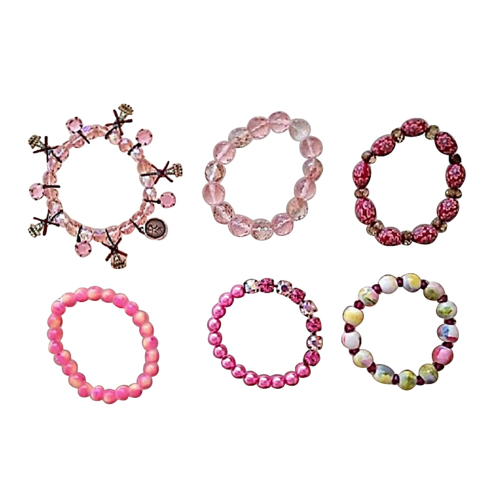 Reminiscence Bracelets Pink Pearl ref.11685 - Joli Closet