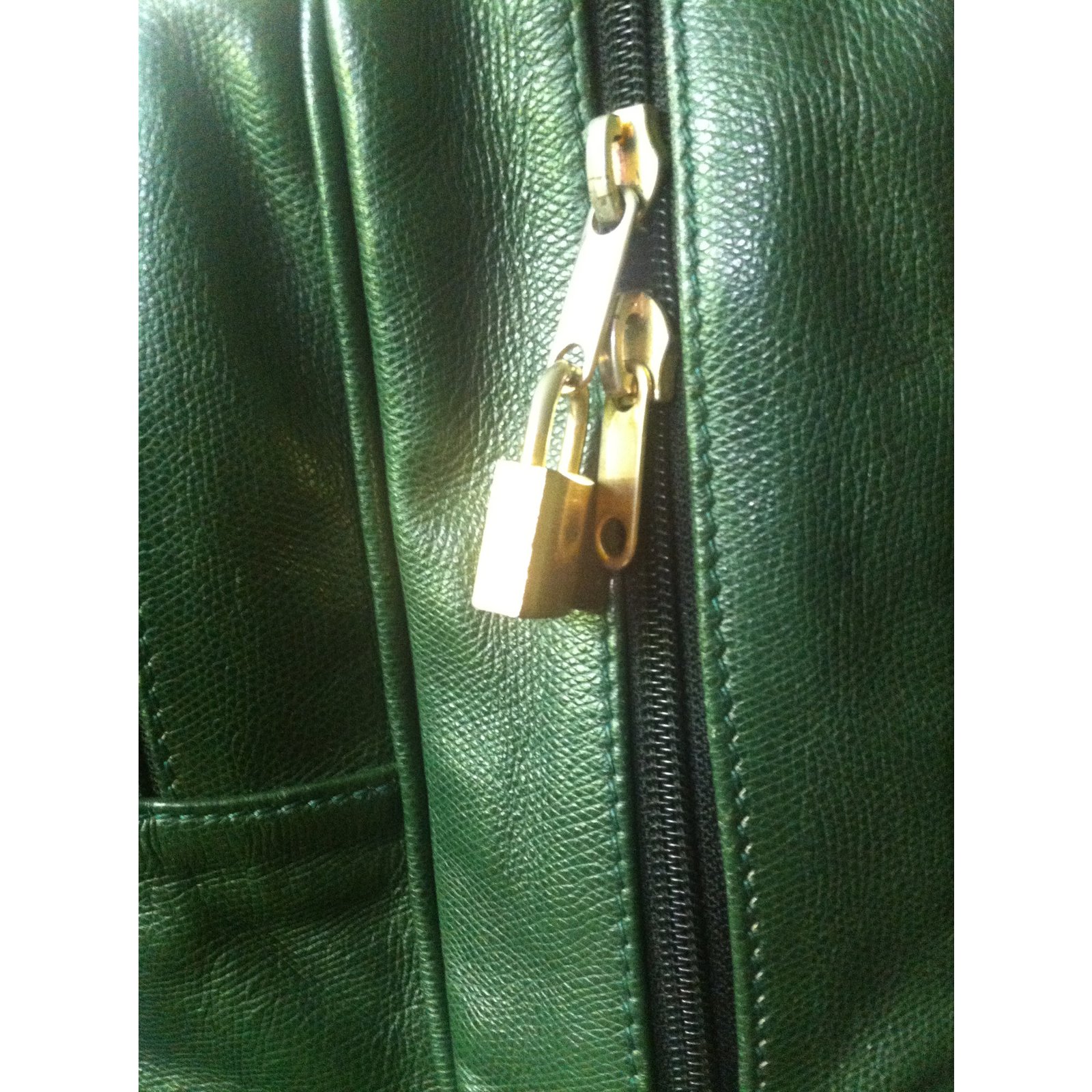 Goyard Travel bag Green Leather ref.12712 - Joli Closet