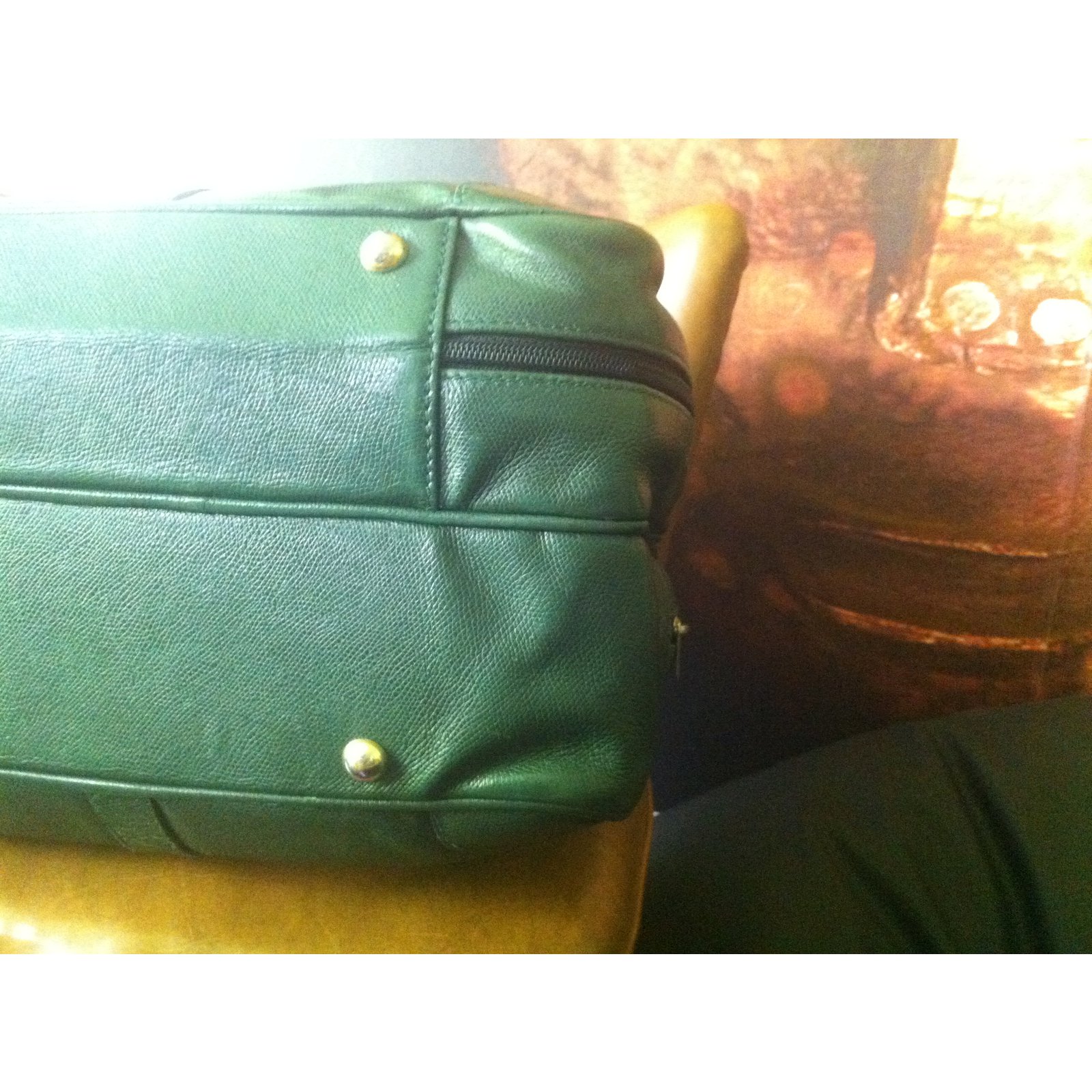 Goyard Travel bag Green Leather ref.12712 - Joli Closet