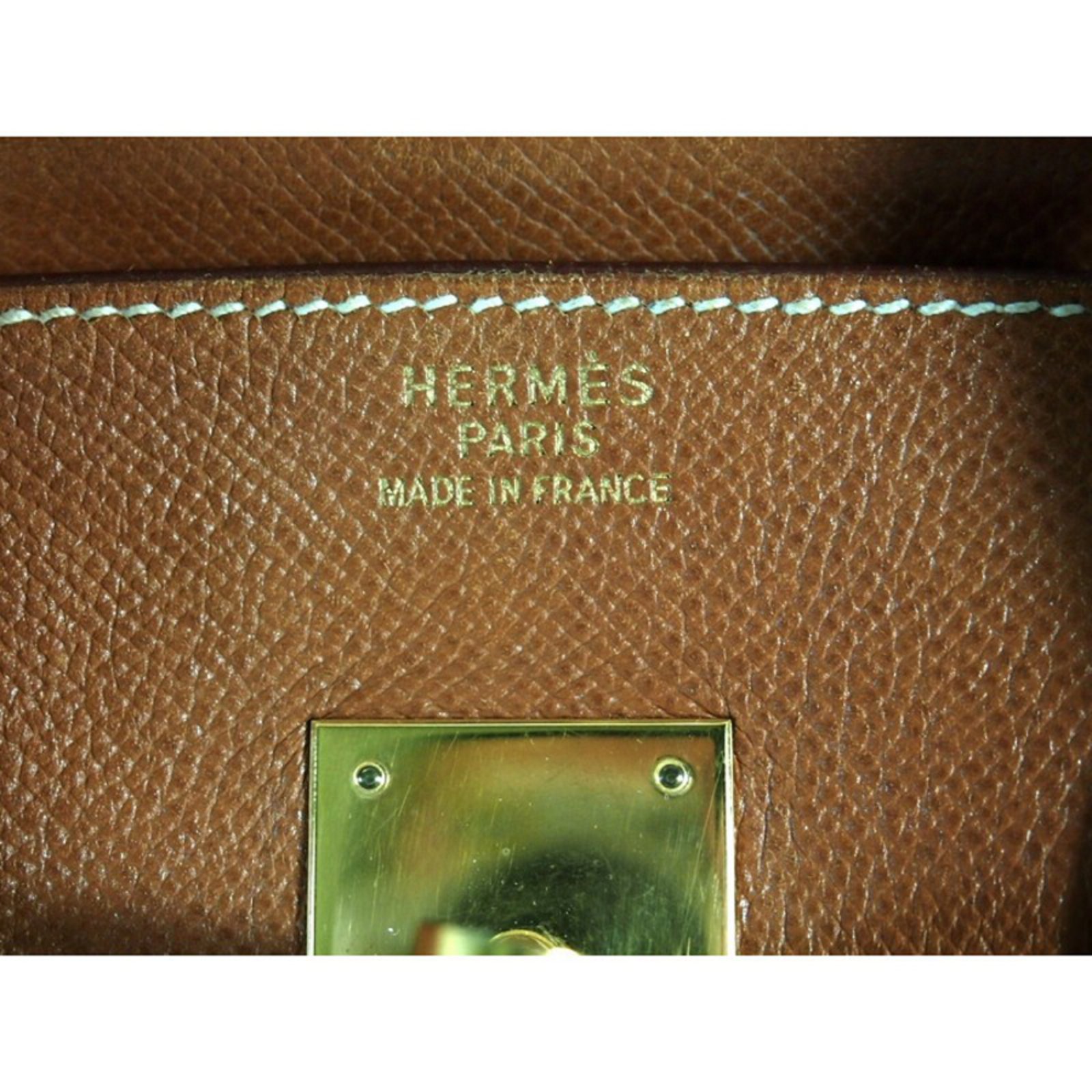 Birkin Hermès Handbags Chestnut Leather ref.13156 - Joli Closet