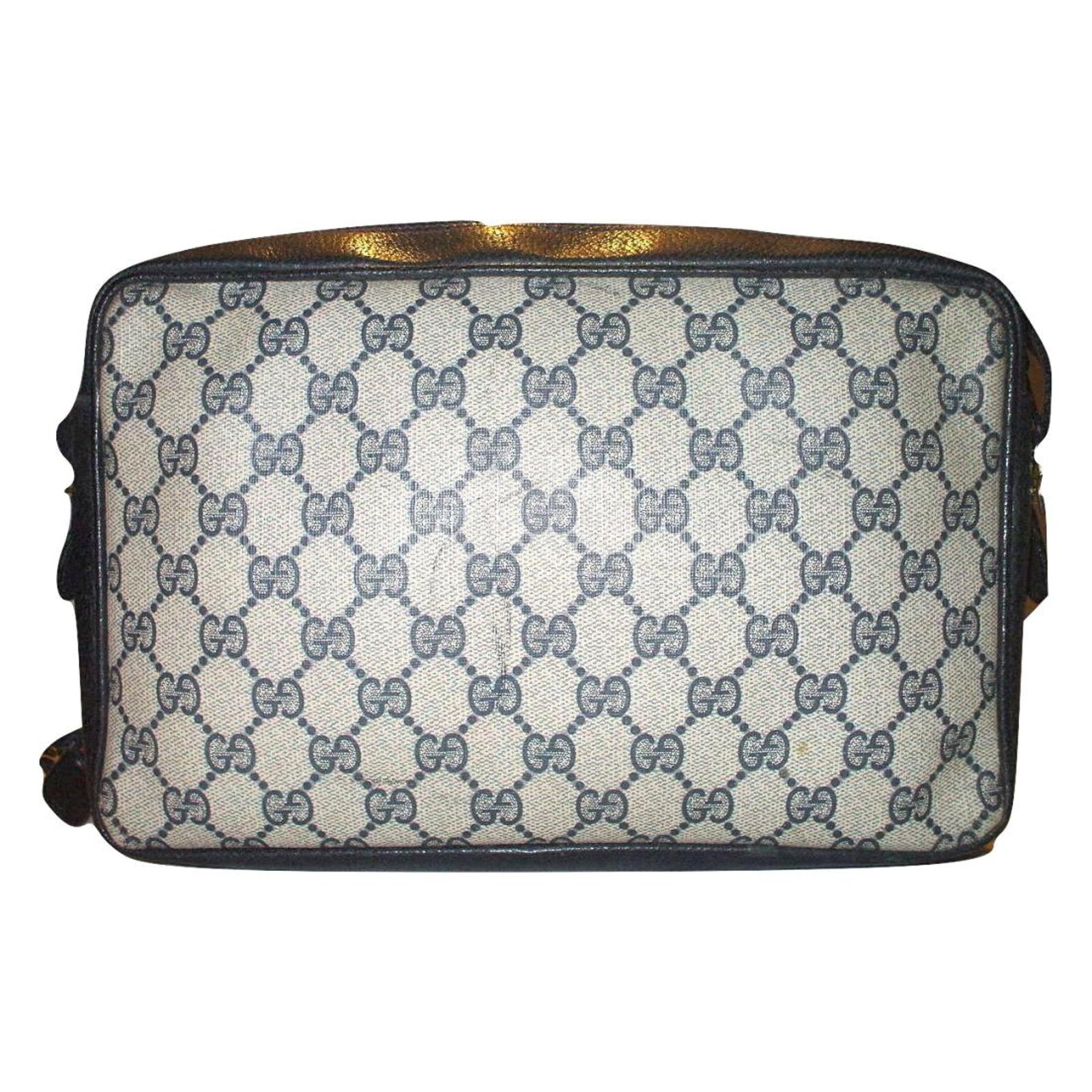 Gucci Vintage tote bag Blue Cloth ref.554356 - Joli Closet